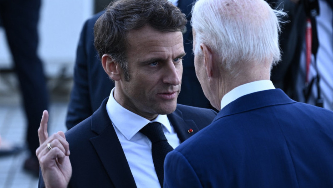 WSJ: Macron le-a spus lui Biden și Scholz că dacă trupe franceze ar fi atacate în Ucraina nu va cere ajutorul SUA sau NATO