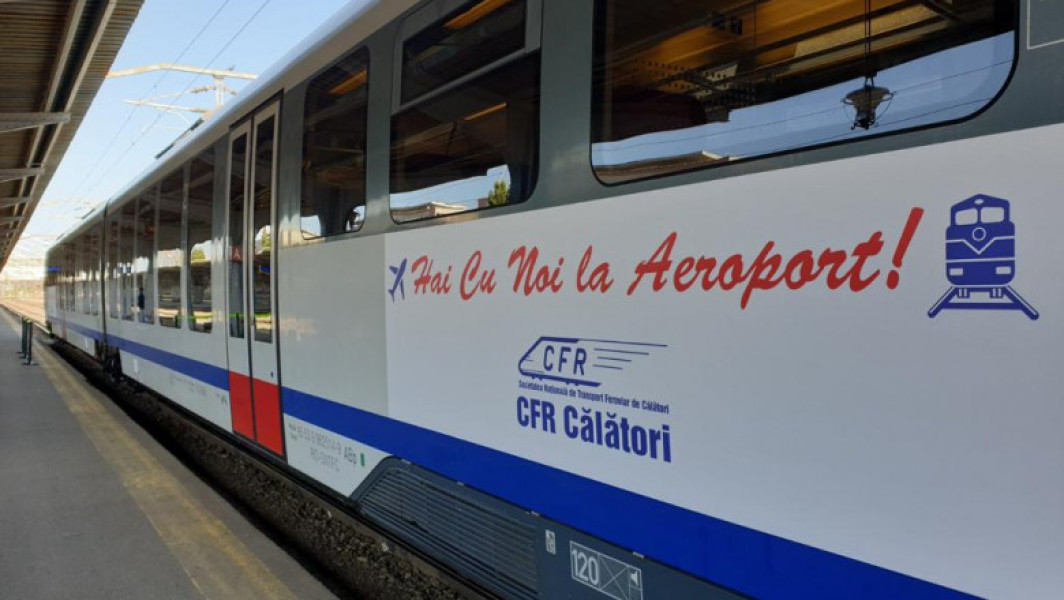 Circulaţia trenurilor spre şi dinspre Aeroportul Henri Coandă va fi închisă temporar între 9 şi 11 aprilie. Anunțul CFR