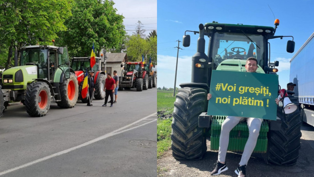 Protest împotriva rachetelor antigrindină. Fermier: "Ploile sunt condamnate la pieire din cauza acestui sistem"