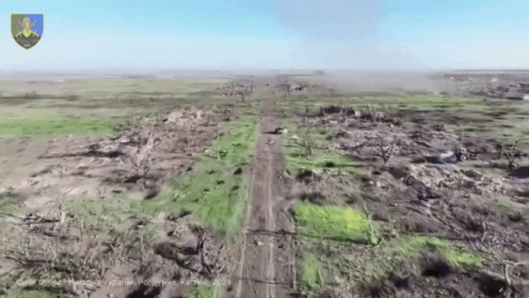 Video Imagini apocaliptice din Robotîne, localitatea din Ucraina distrusă complet de bombardamente