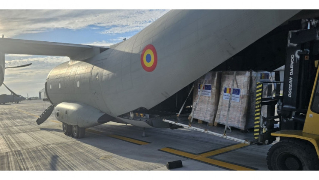 Un nou transport de ajutoare umanitare din România a ajuns în Fâșia Gaza cu valoare de milioane de lei prin ordinele Guvernului