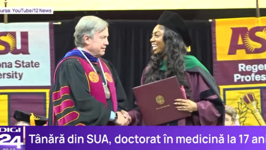 Fata de 17 ani devine cea mai tanara persoana cu doctorat in medicina in Arizona