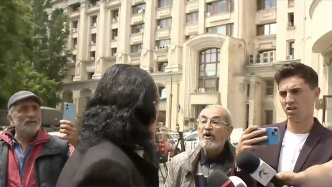 Miron Cozma se confruntă cu liderul asociației victimelor minerituc de la audierea de la Parchet