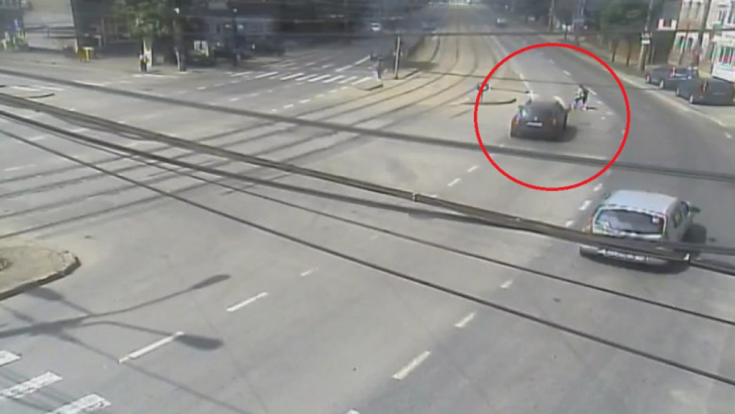 Femeie din Timișoara lovită de mașină pe trecerea de pietoni
