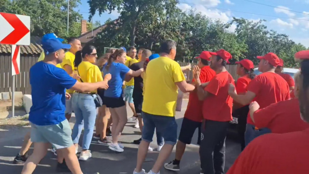 Bătaie între susţinătorii PSD şi PNL în comuna Belciugatele. De la ce a pornit scandalul