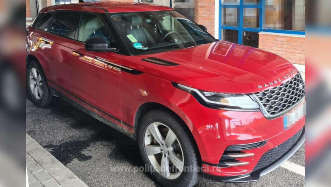 Un moldovean a încercat să intre un țară cu un Range Rover de 100.000 de euro la o zi după ce Franța a dat mașina în urmărire