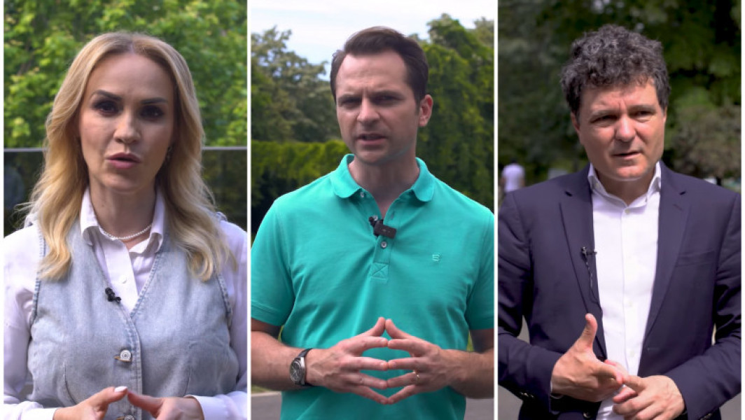 Video Ce planuri au candidații la PMB Nicușor Dan, Gabriela Firea și Sebastian Burduja pentru a rezolva traficul și poluarea în București