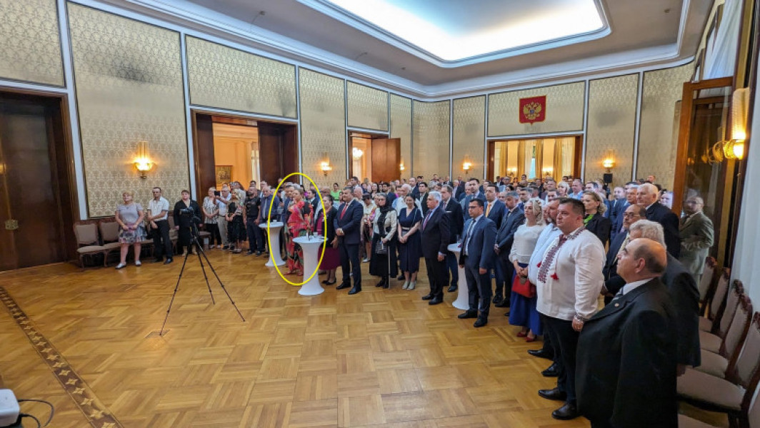 Diana Șoșoacă a mers la o recepție la ambasada Rusiei, la două zile după alegerile la care a câștigat un mandat în Parlamentul European