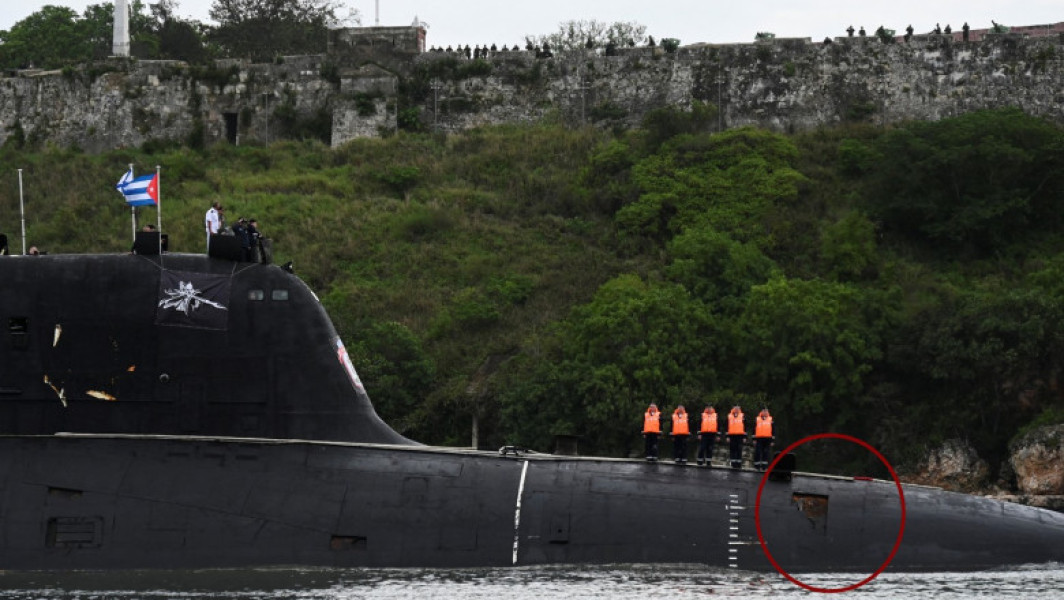 Un submarin de ultimă generație al Rusiei se confruntă cu probleme tehnice în urma unei plecări din Cuba