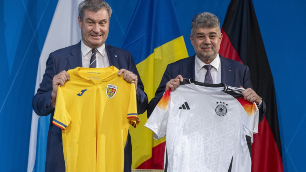 Premierul Marcel Ciolacu a dus mici congelati liderului bavarez
