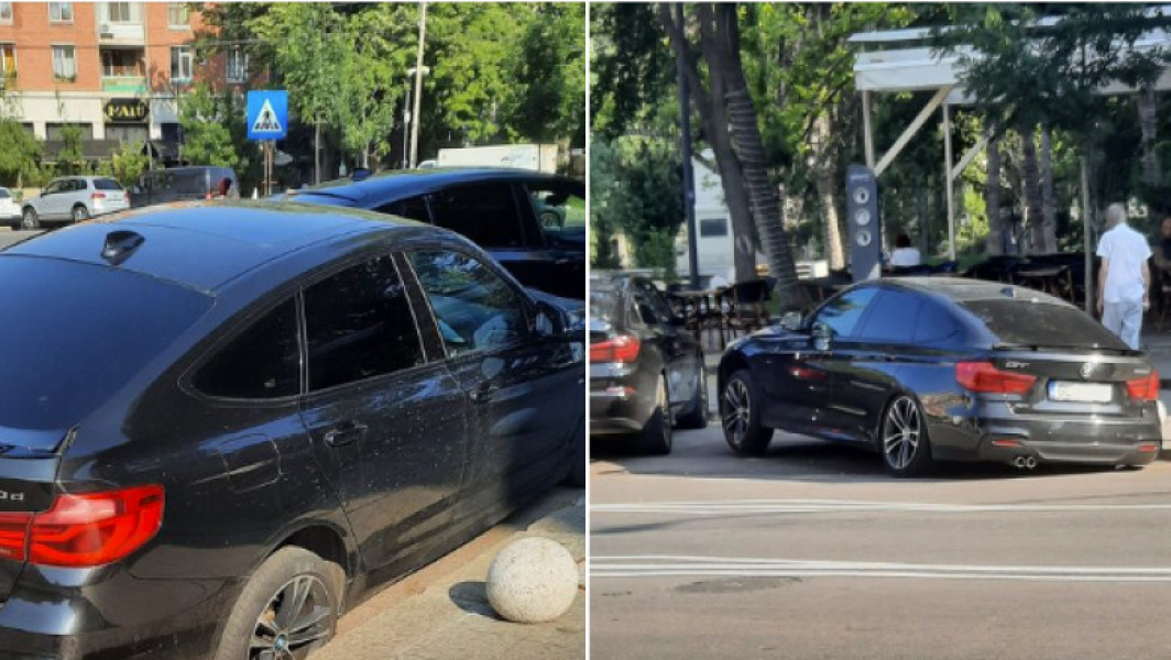 O stradă din Galați, în pericol de surpare