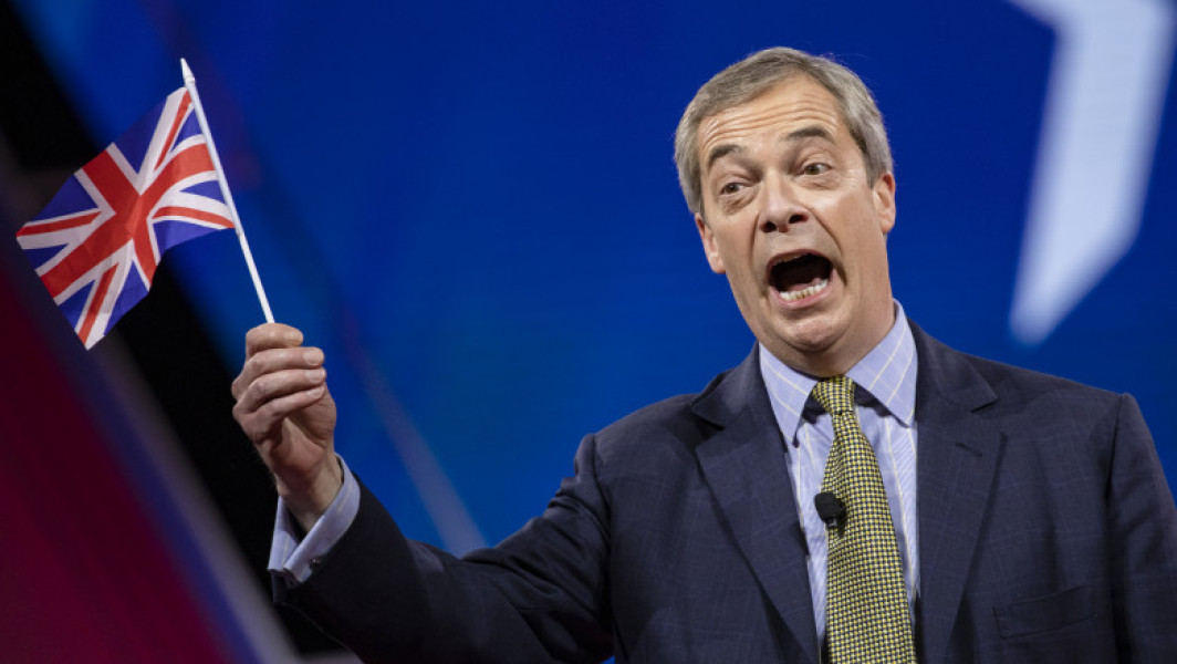 Nigel Farage acuză Occidentul pentru războiul din Ucraina