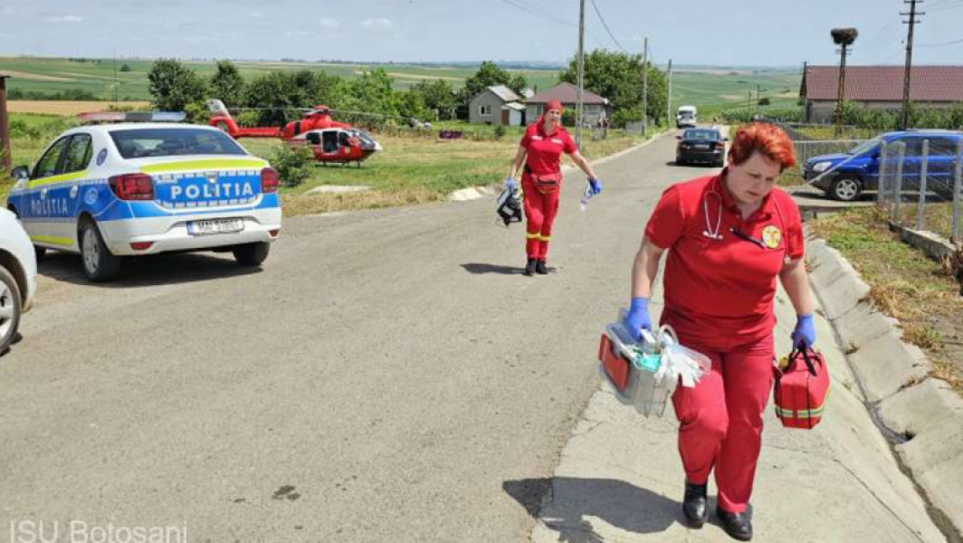 Patru bărbați au căzut într-un bazin de decantare la o fabrică de lactate din Ibănești