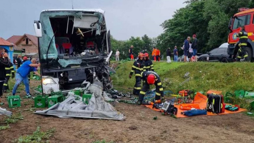 Grav accident rutier în judetul Sibiu