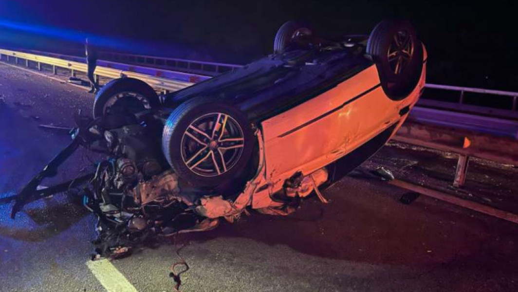 Accident rutier pe A3 provocat de o bovină