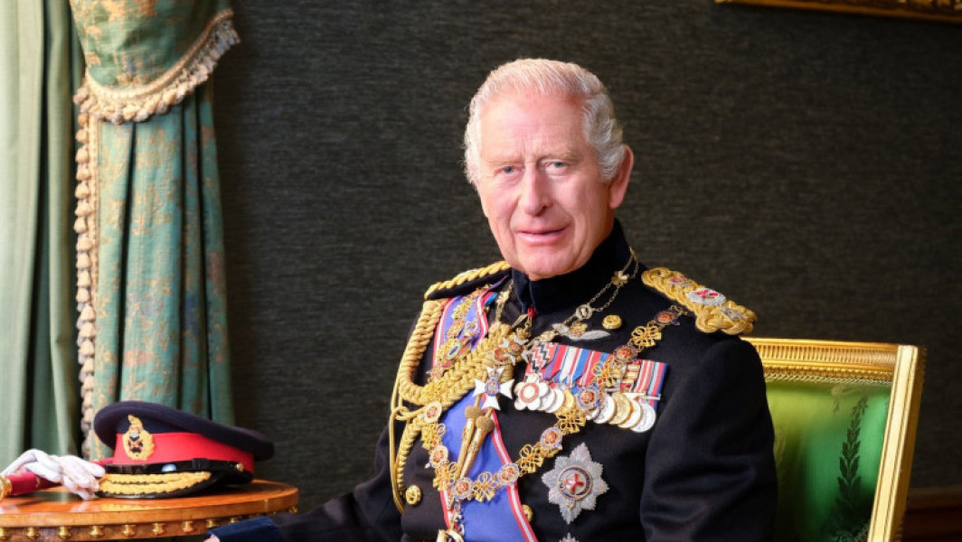 Portret nou al regelui Charles al III-lea dezvaluit de Palatul Buckingham