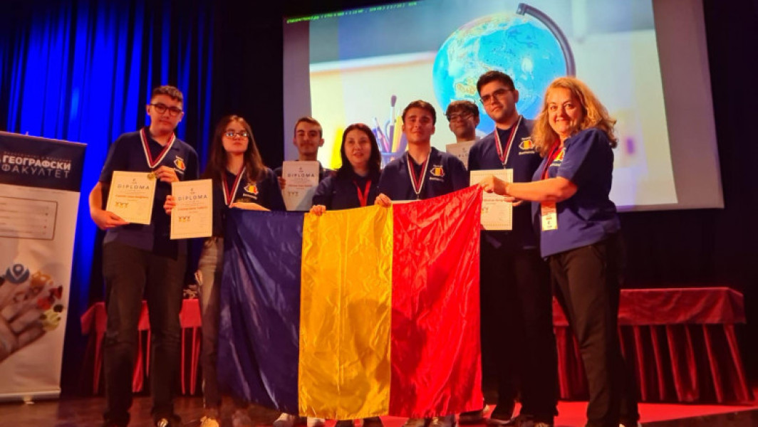 Romania triumfa la Olimpiada Europeană de Geografie din Serbia