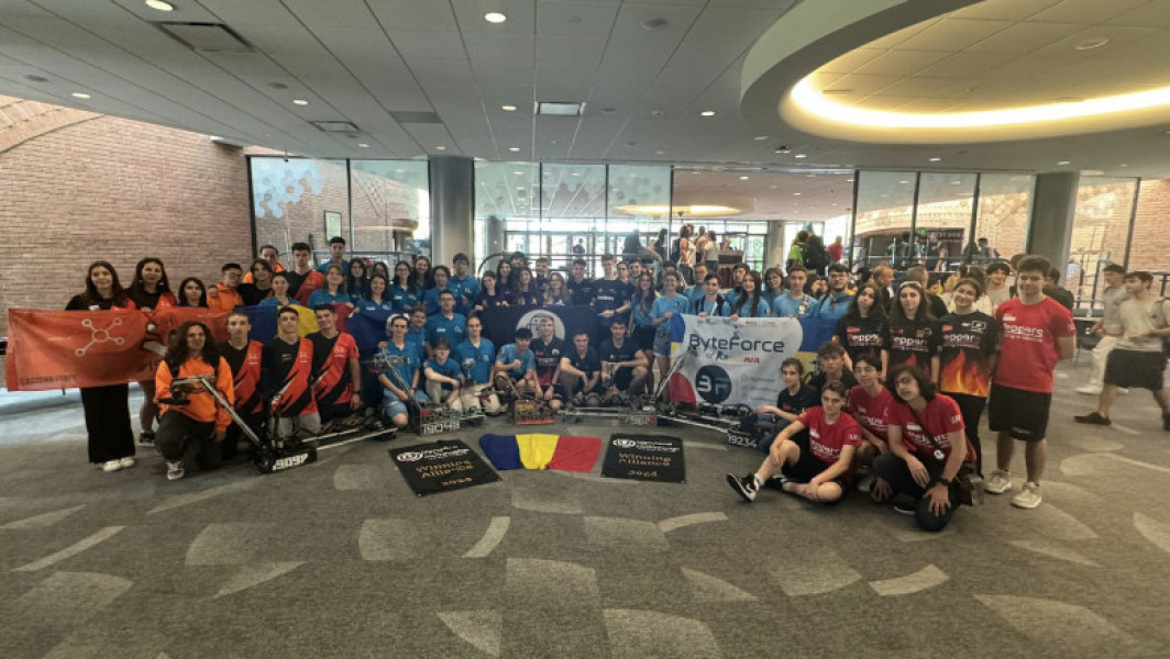 Performanță remarcabilă pentru echipele românești de robotică la Maryland Tech Invitational